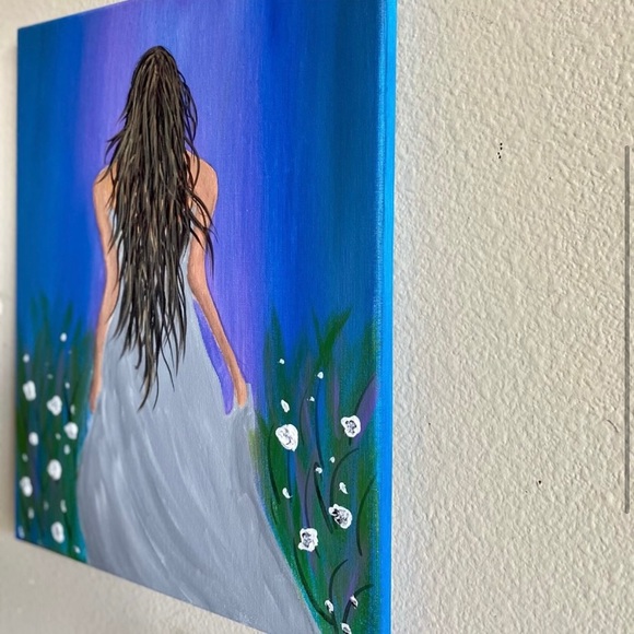 Abstract woman painting - Picture 2 of 3